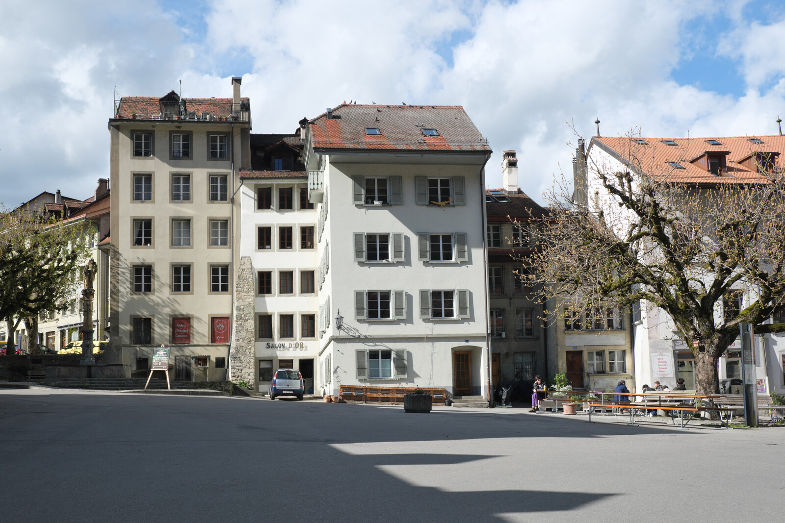 Bourg - Place du Temple